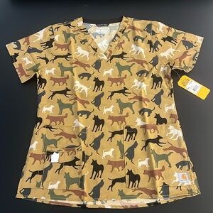 Carhartt cross flex modern v-neck top